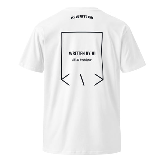 Written By AI — secondary back mockup