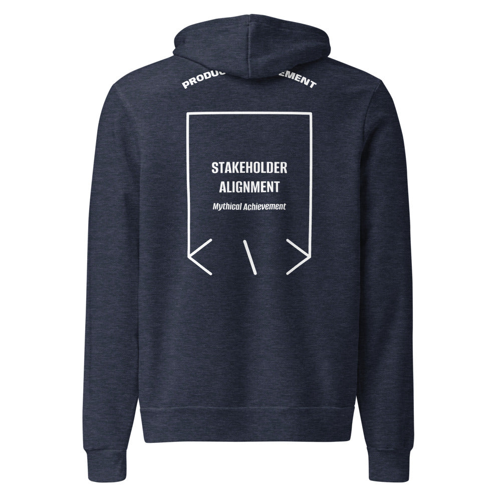Stakeholder Alignment — Heather Navy White back mockup