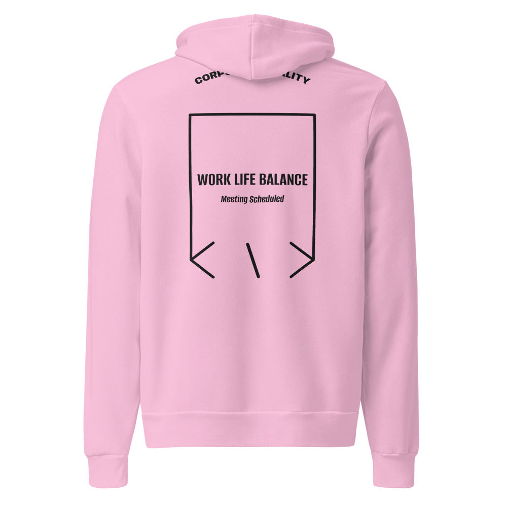 Work Life Balance — Lilac Black back mockup