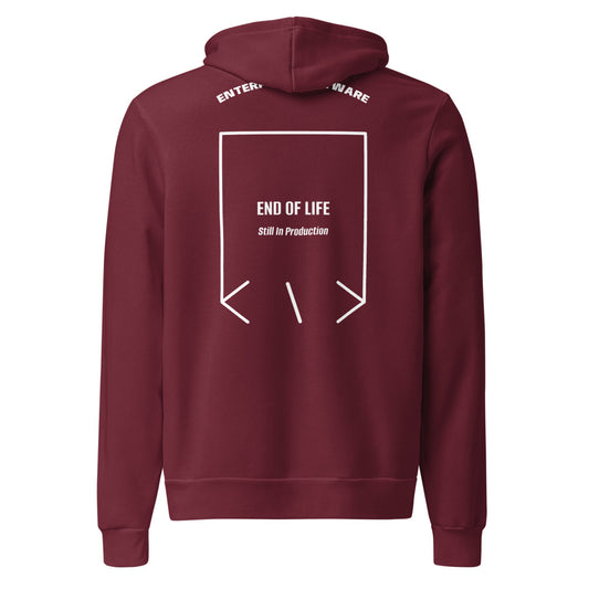 End Of Life — secondary back mockup