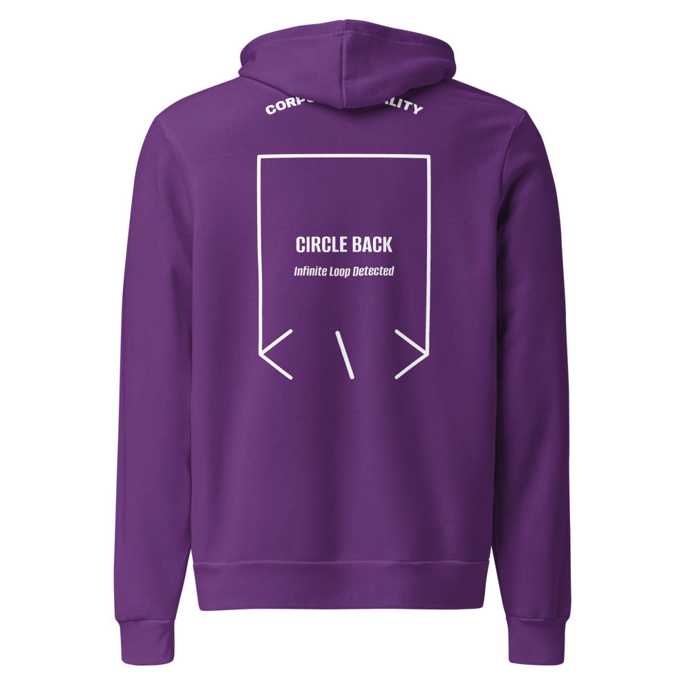 Circle Back — Team Purple White back mockup