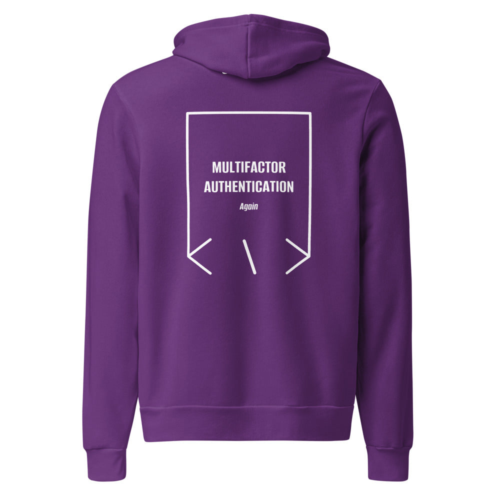 Multifactor Authentication — Team Purple White back mockup