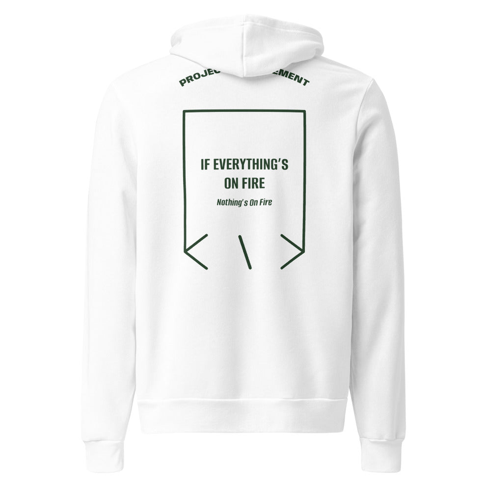 If Everything’s On Fire — White Forest back mockup