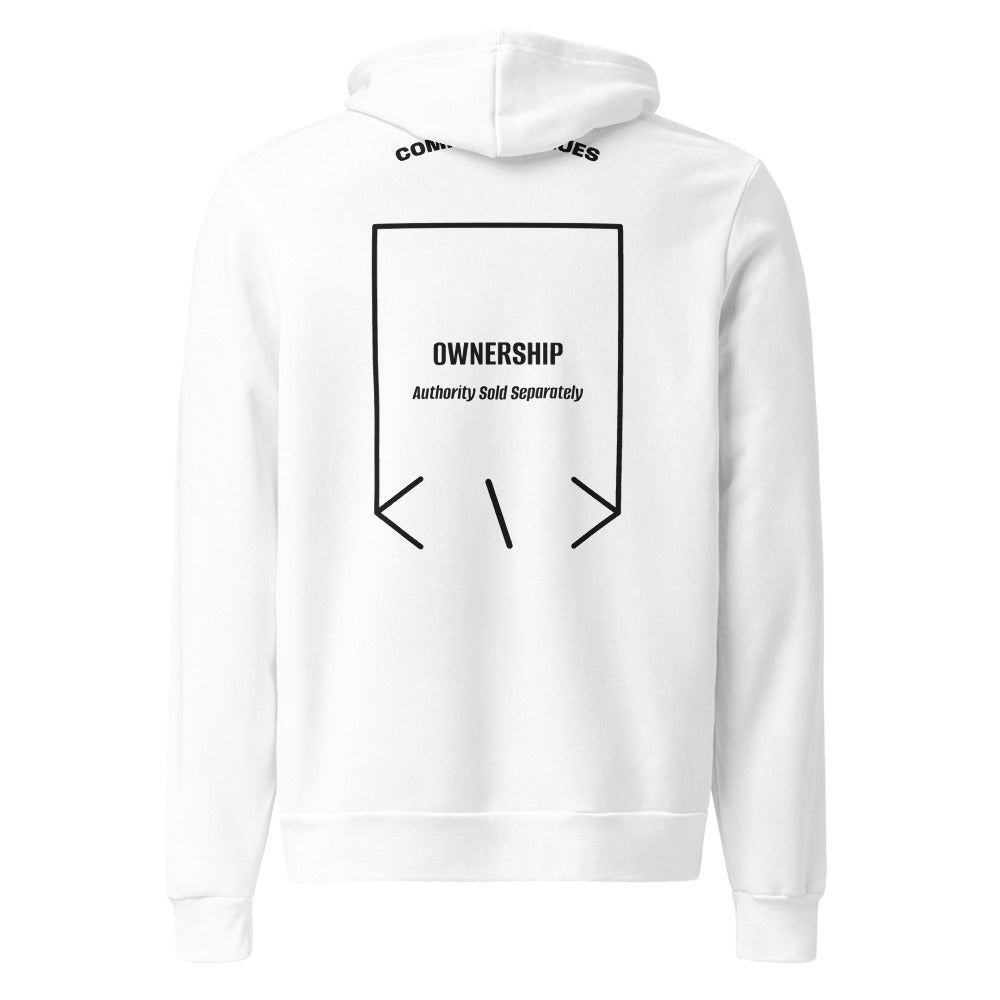 Ownership — White Black back mockup