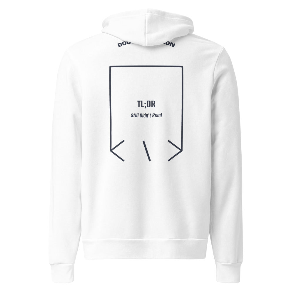 TL;DR — White Heather Navy back mockup