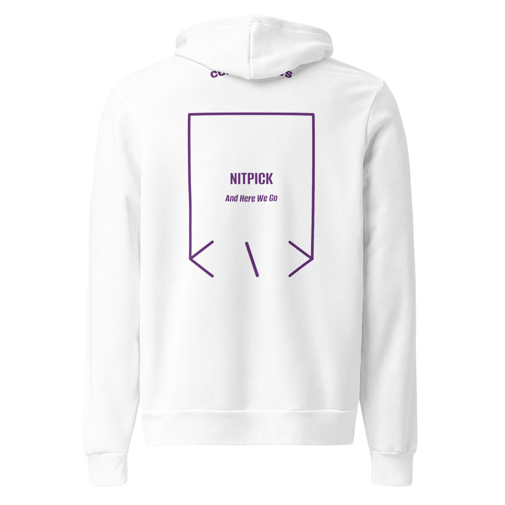 Nitpick — White Team Purple back mockup
