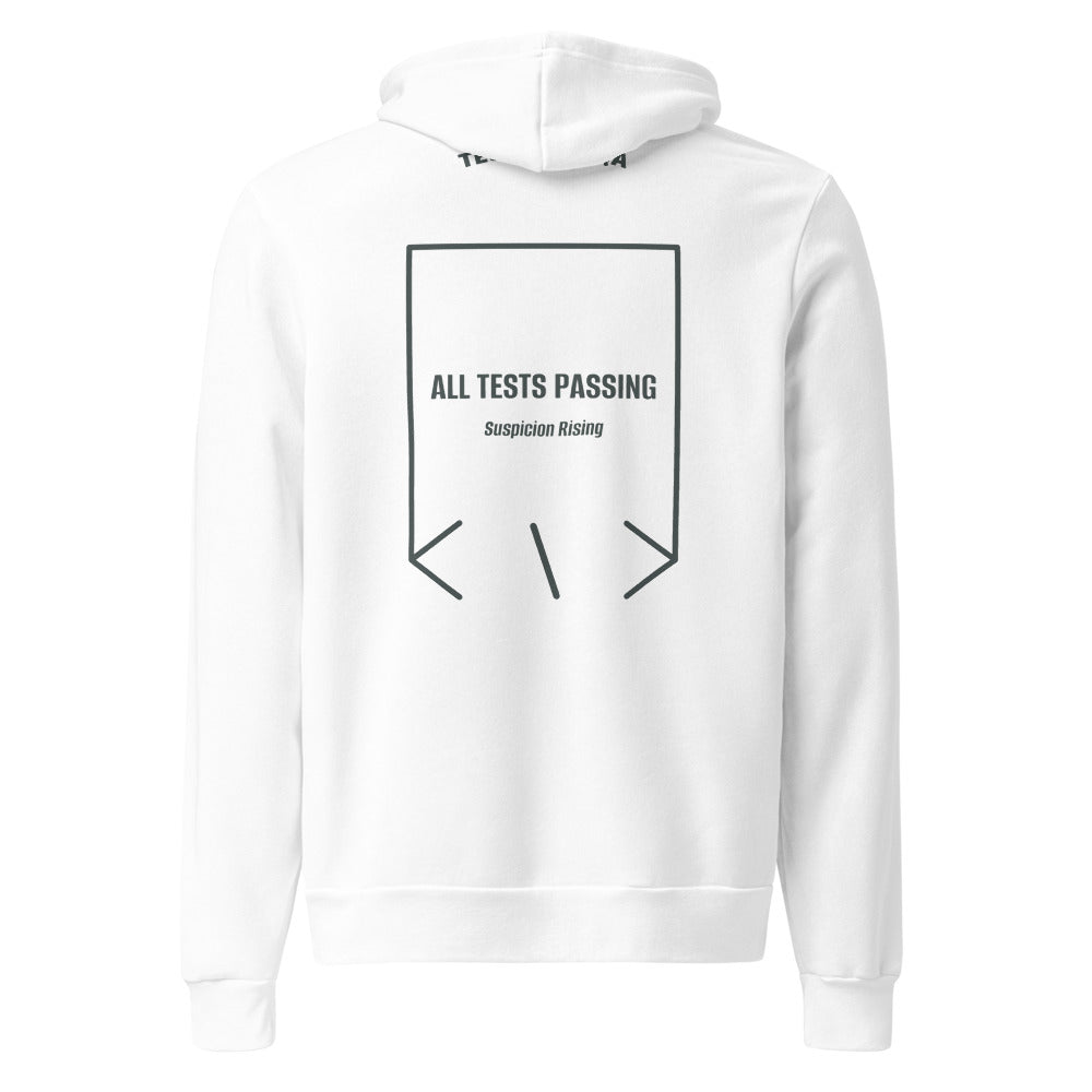 All Tests Passing — White Heather Forest back mockup
