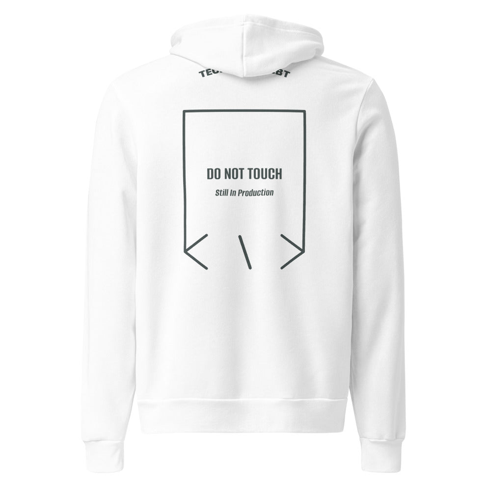 Do Not Touch — White Heather Forest back mockup