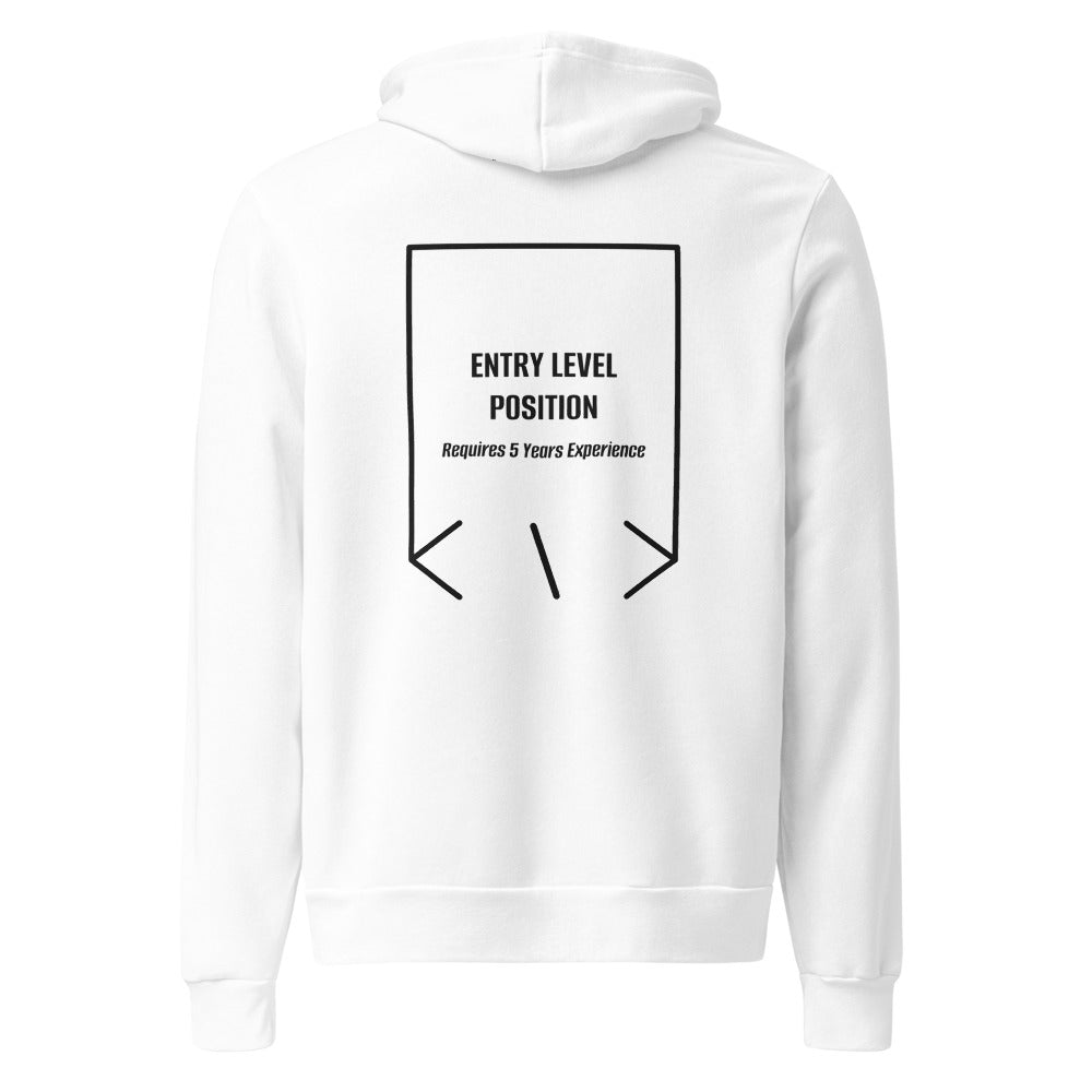Entry Level Position — White Black back mockup