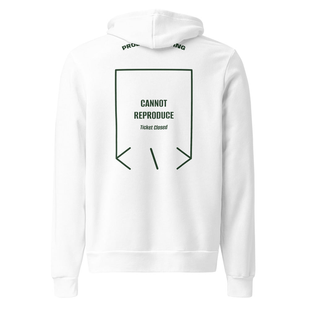 Cannot Reproduce — White Forest back mockup