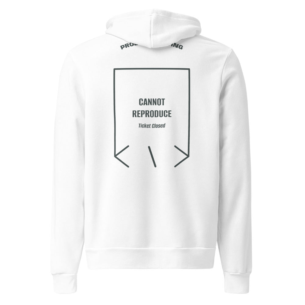 Cannot Reproduce — White Heather Forest back mockup