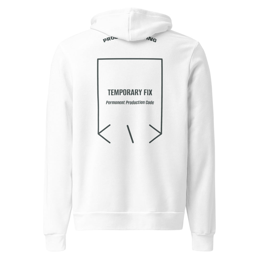 Temporary Fix — White Heather Forest back mockup