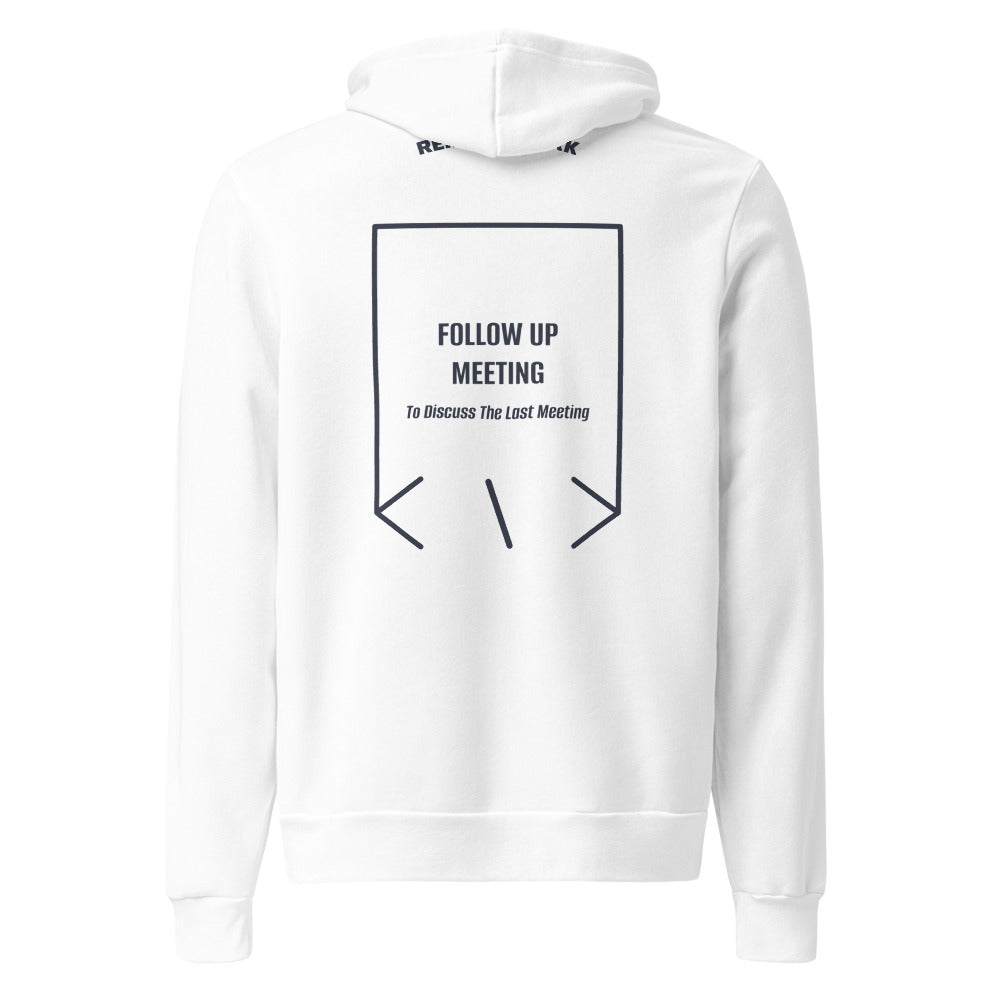 Follow Up Meeting — White Heather Navy back mockup