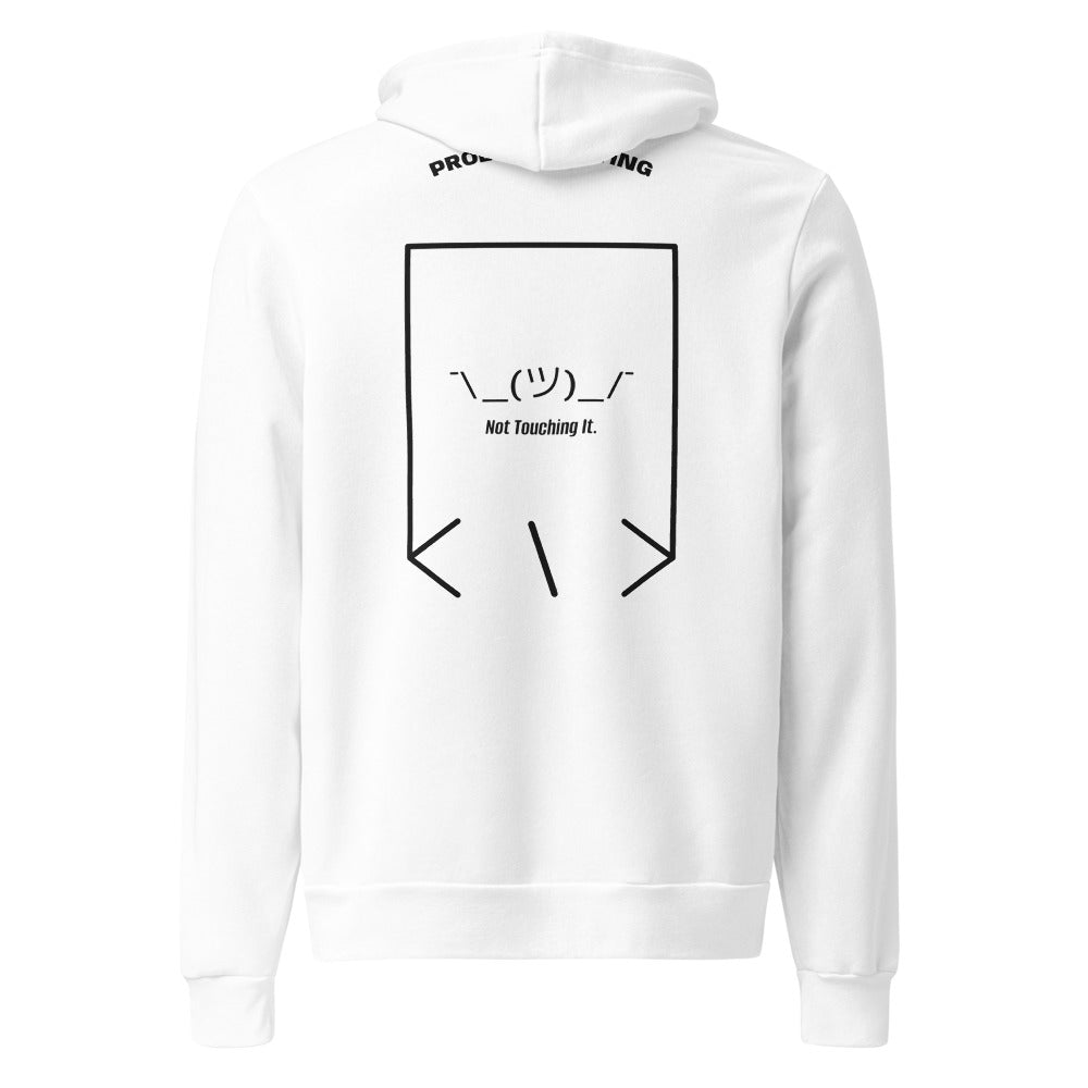¯\_(ツ)_/¯ — White Black back mockup
