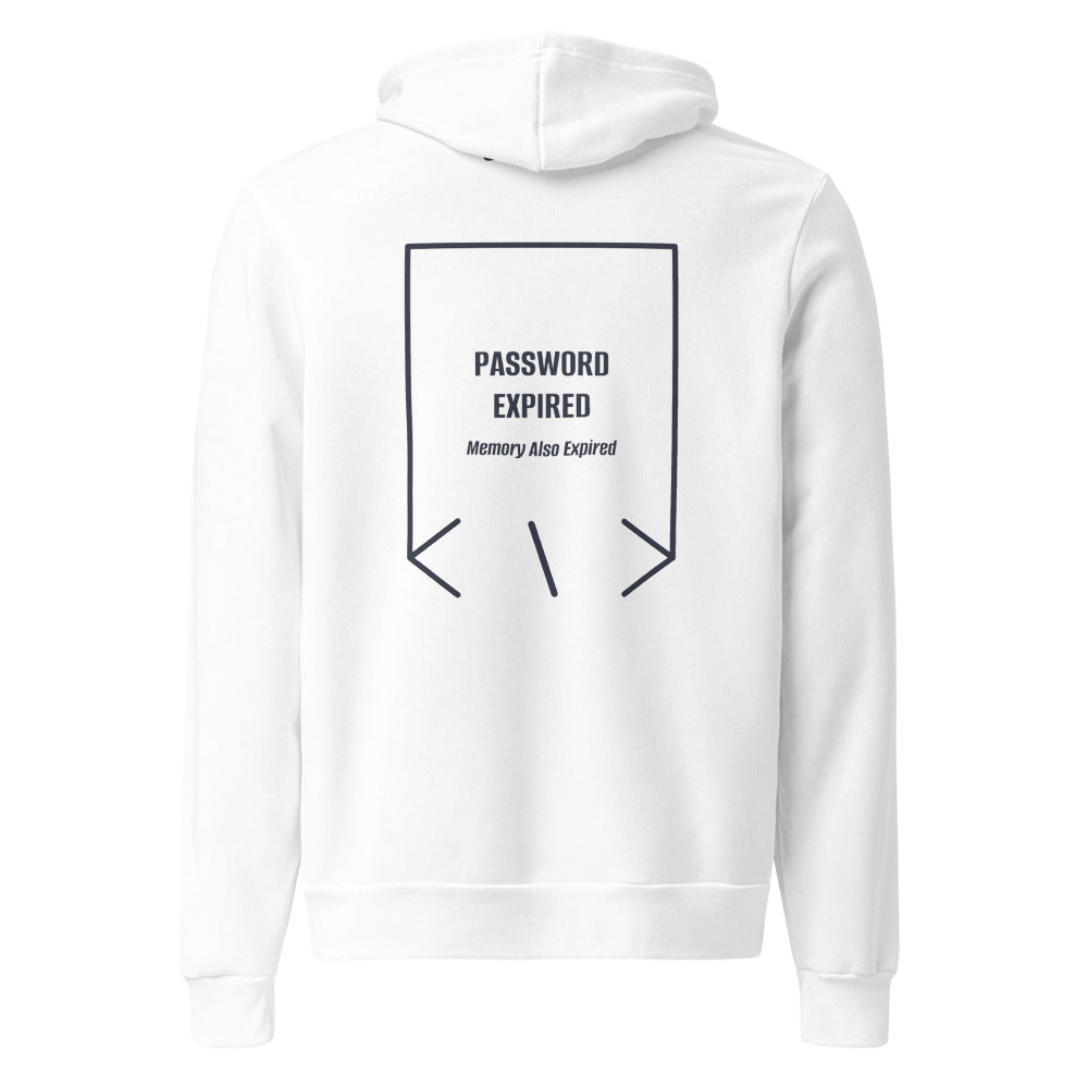 Password Expired — White Heather Navy back mockup