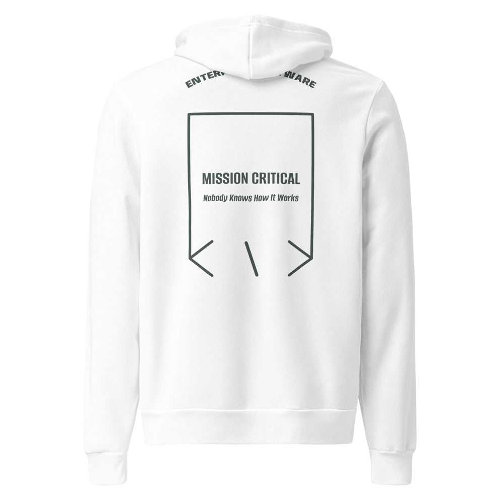 Mission Critical — White Heather Forest back mockup