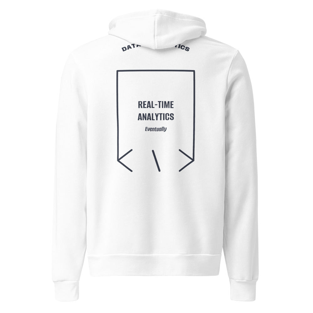 Real-Time Analytics — White Heather Navy back mockup