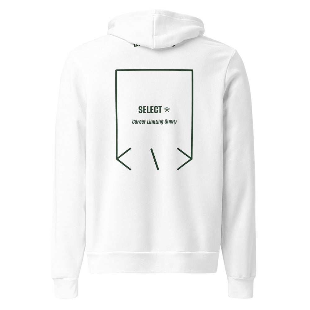 SELECT * — White Forest back mockup