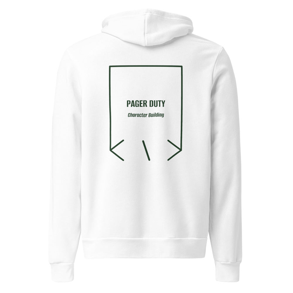 Pager Duty — White Forest back mockup