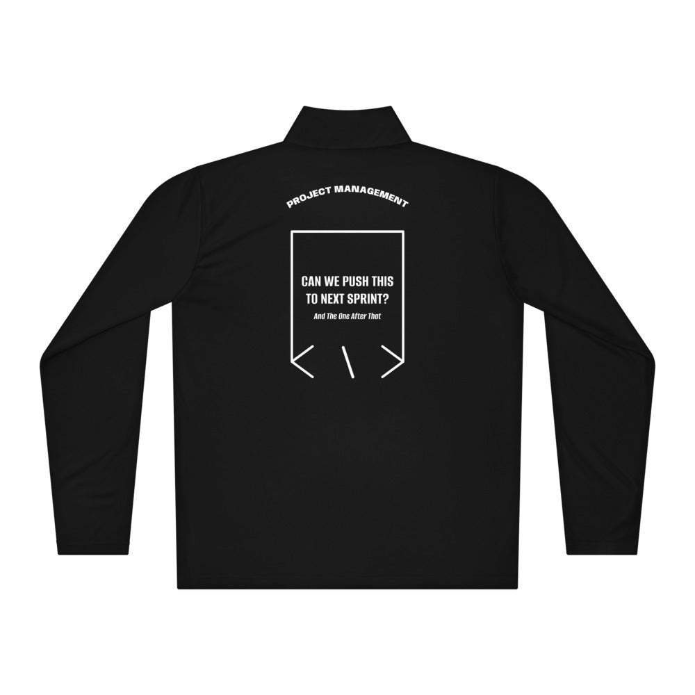 Can We Push This To Next Sprint? — Black White back mockup
