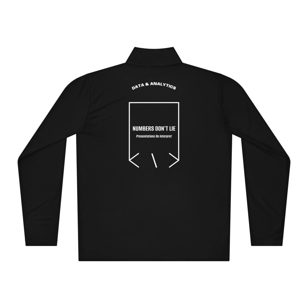 Numbers Don't Lie — Black White back mockup