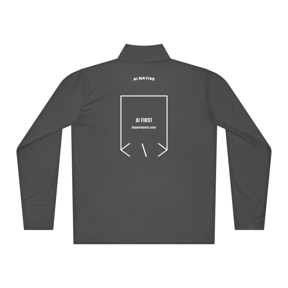 AI First — secondary back mockup