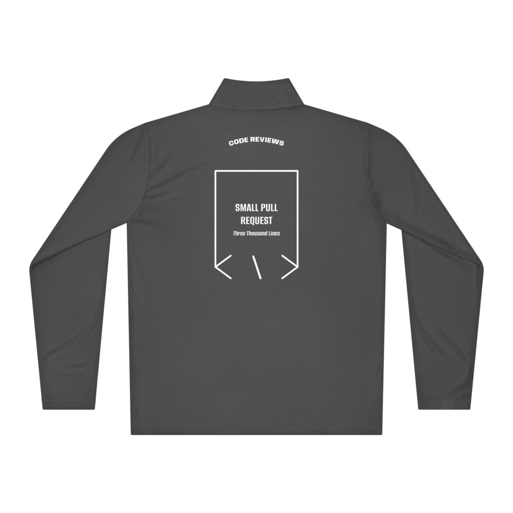 Small Pull Request — Iron Grey White back mockup