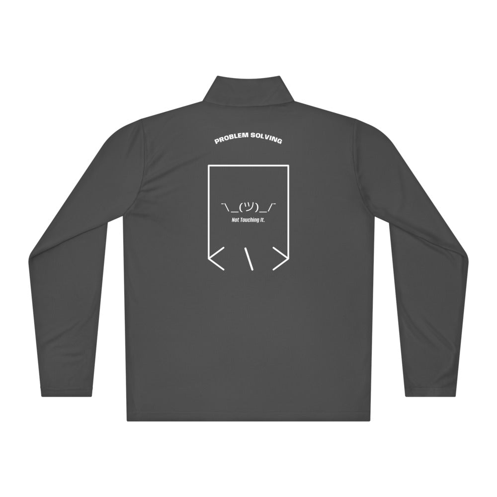 ¯\_(ツ)_/¯ — Iron Grey White back mockup