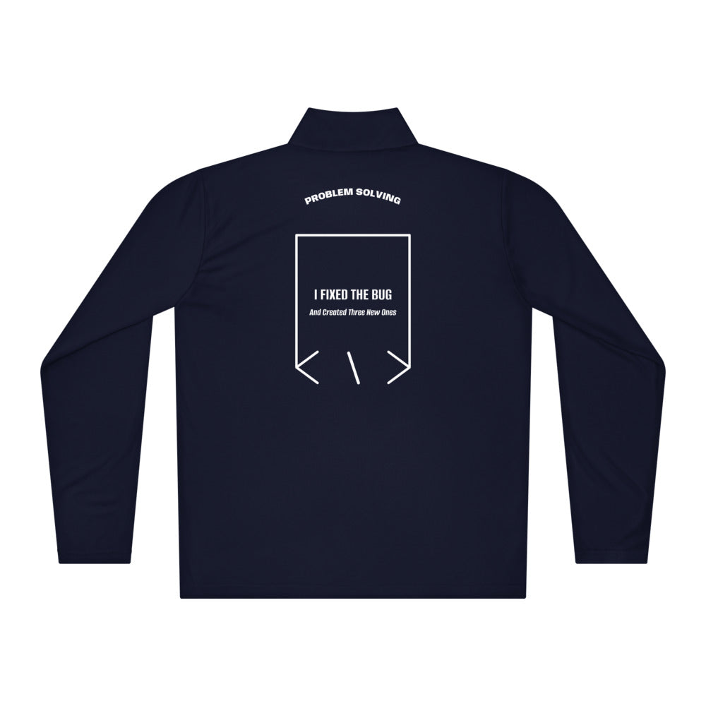 I Fixed The Bug — secondary back mockup