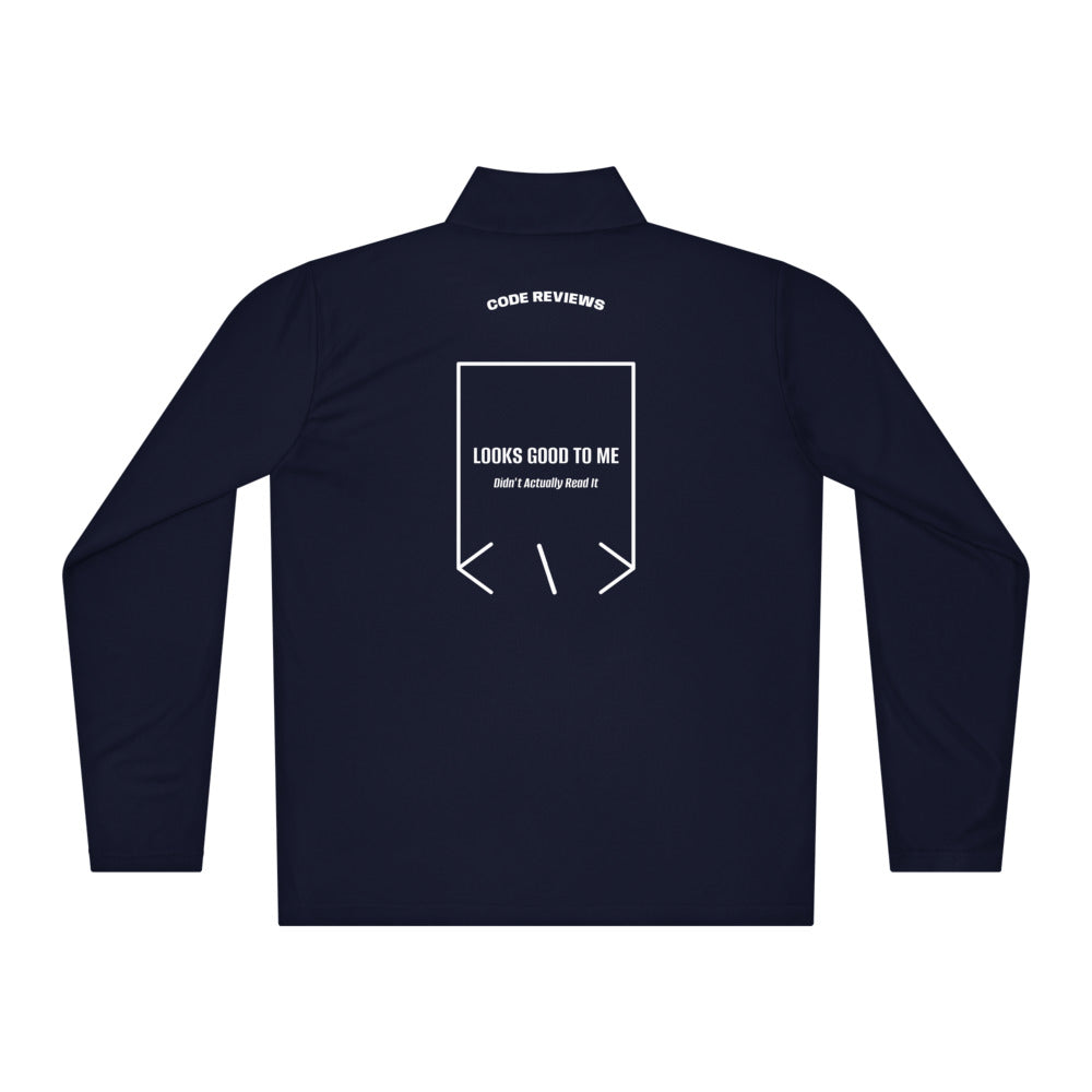 Looks Good To Me — True Navy White back mockup