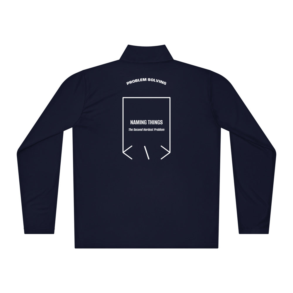 Naming Things — True Navy White back mockup