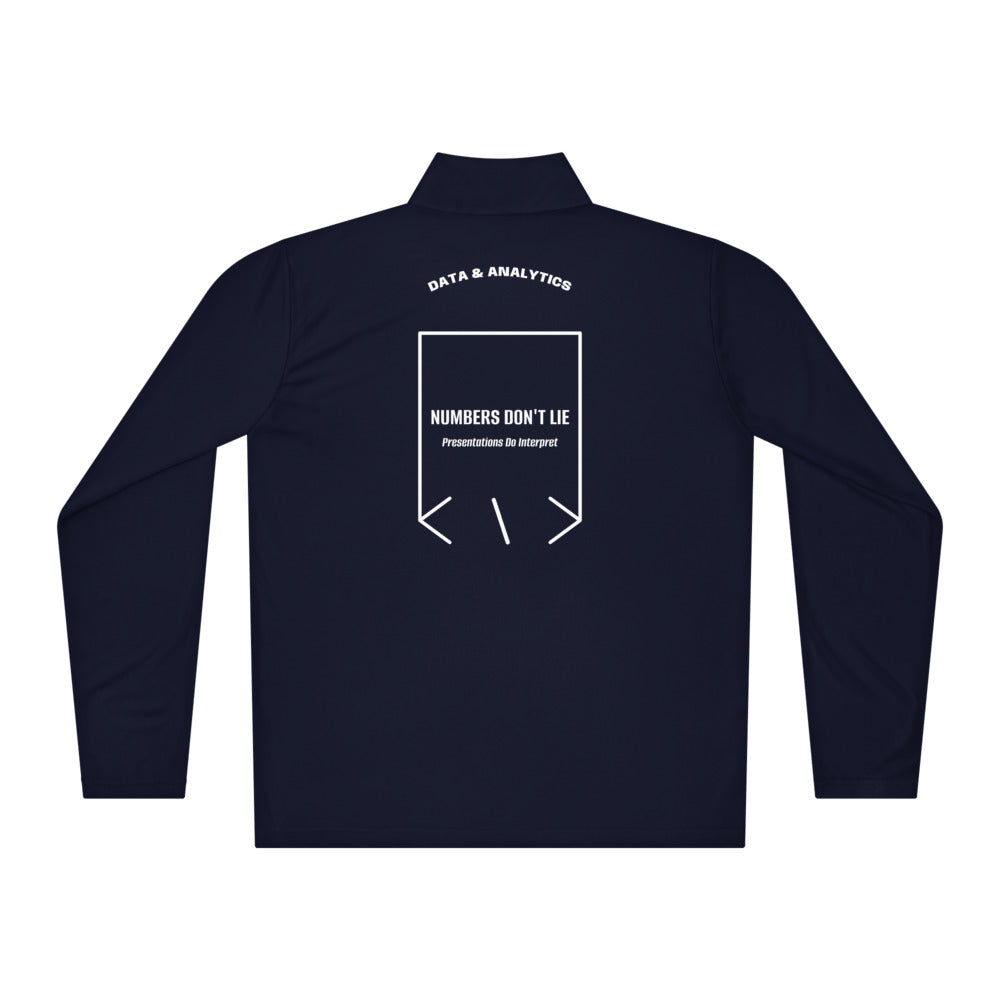 Numbers Don't Lie — True Navy White back mockup