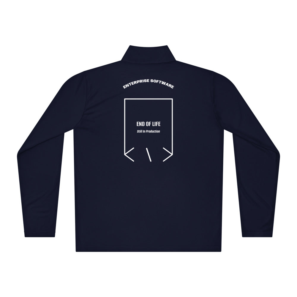 End Of Life — True Navy White back mockup
