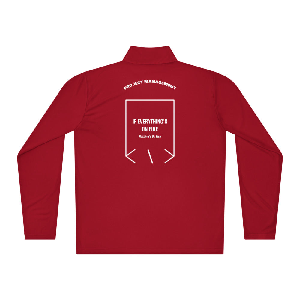 If Everything’s On Fire — True Red White back mockup