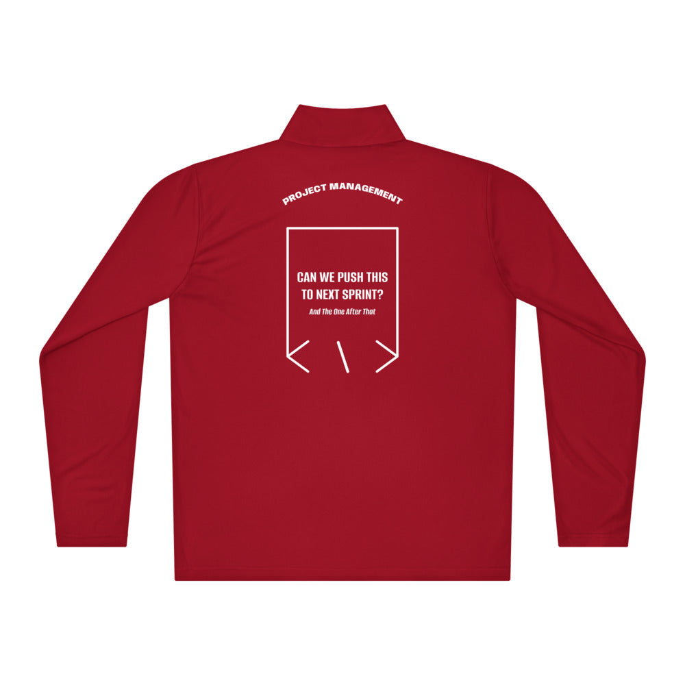 Can We Push This To Next Sprint? — True Red White back mockup