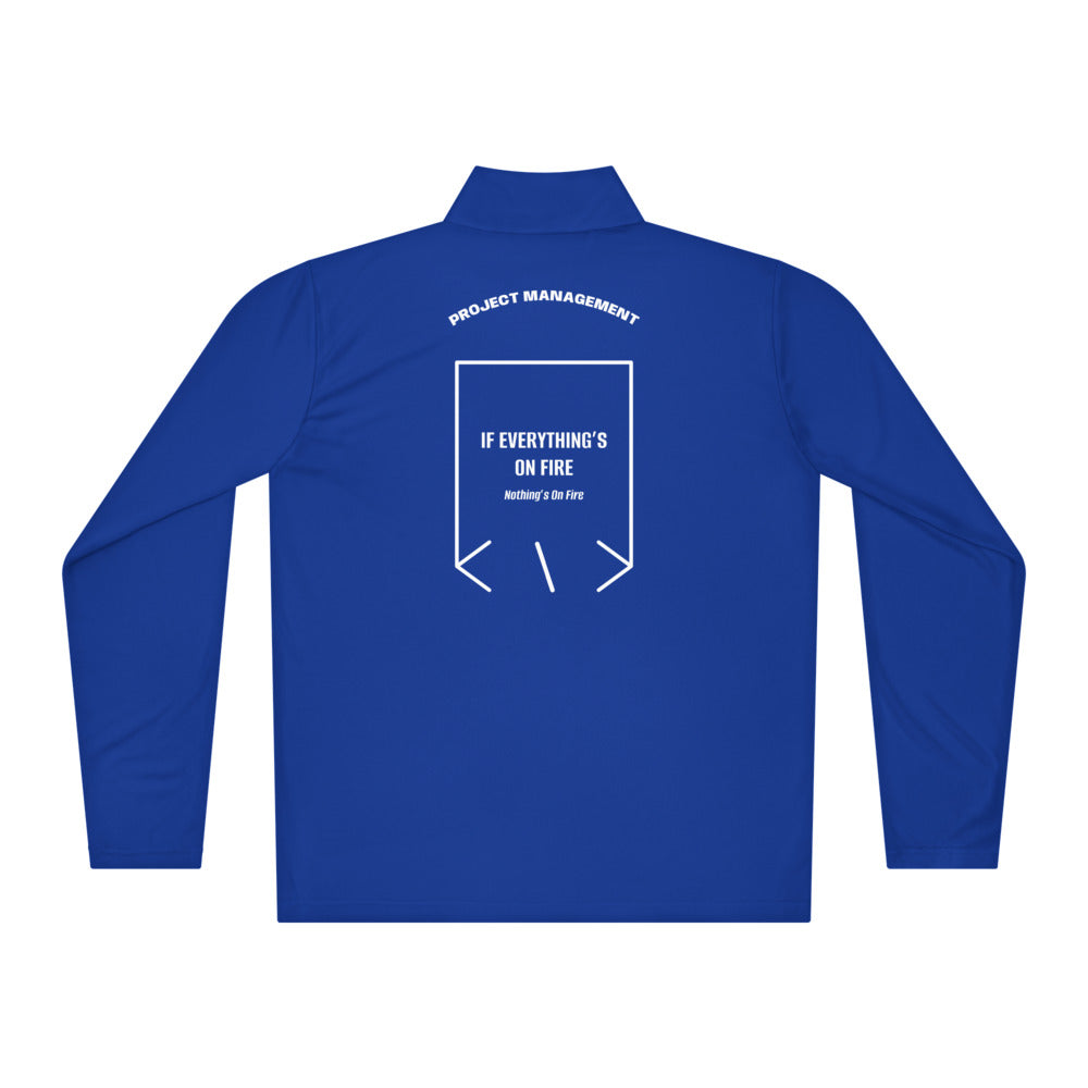 If Everything’s On Fire — True Royal White back mockup
