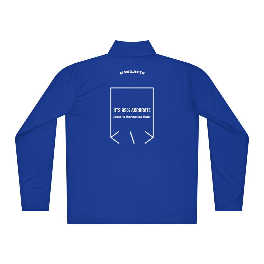 It's 99% Accurate — secondary back mockup