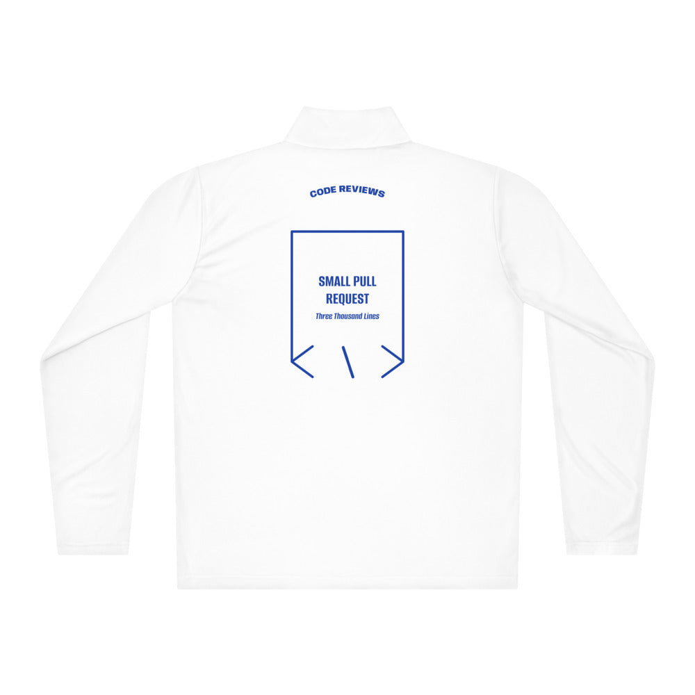 Small Pull Request — White True Royal back mockup