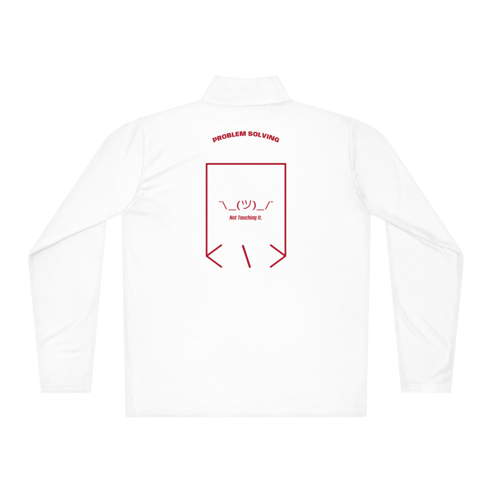 ¯\_(ツ)_/¯ — White True Red back mockup