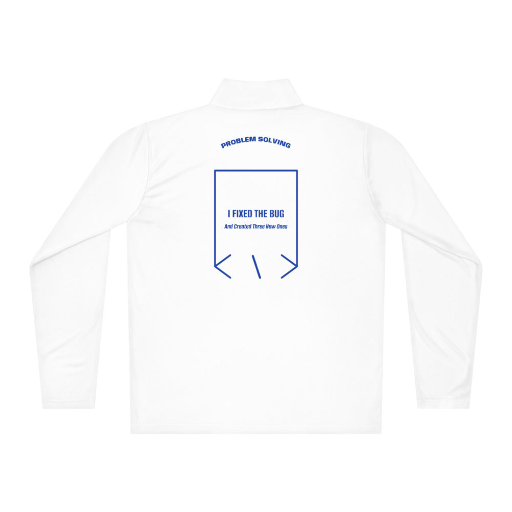 I Fixed The Bug — White True Royal back mockup