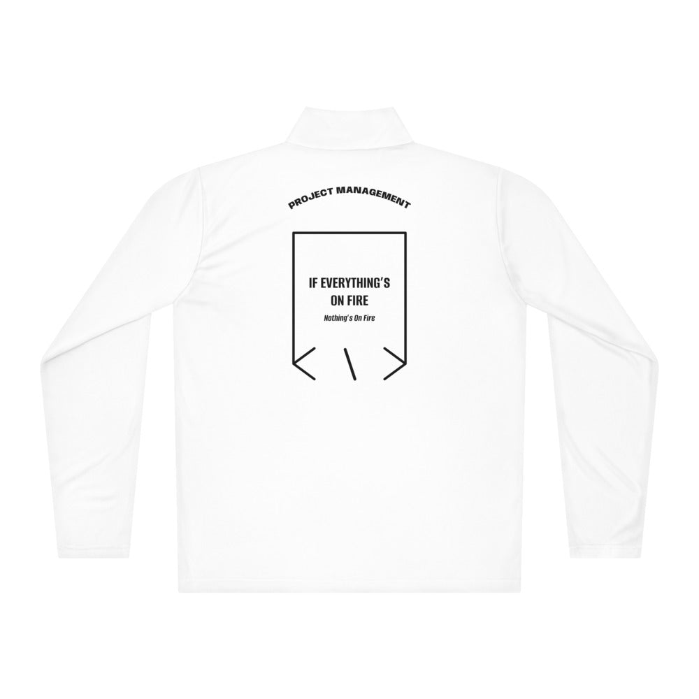 If Everything’s On Fire — White Black back mockup