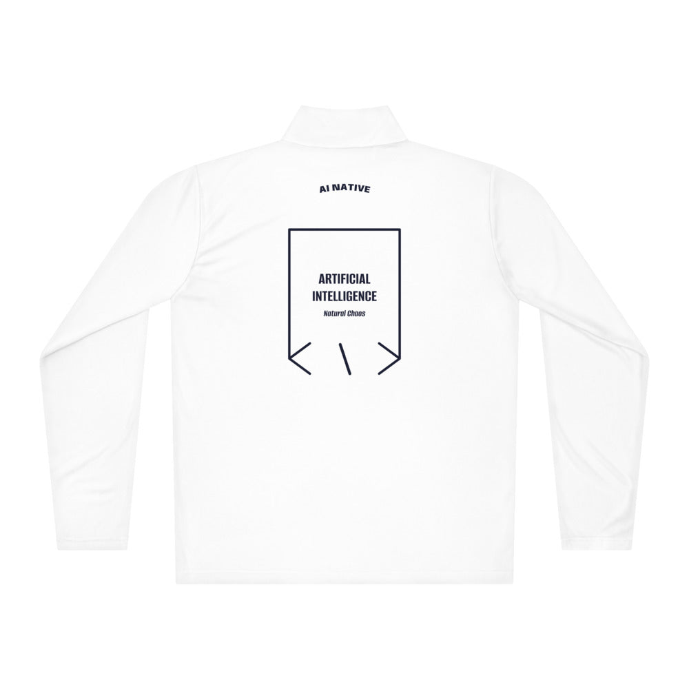 Artificial Intelligence — White True Navy back mockup