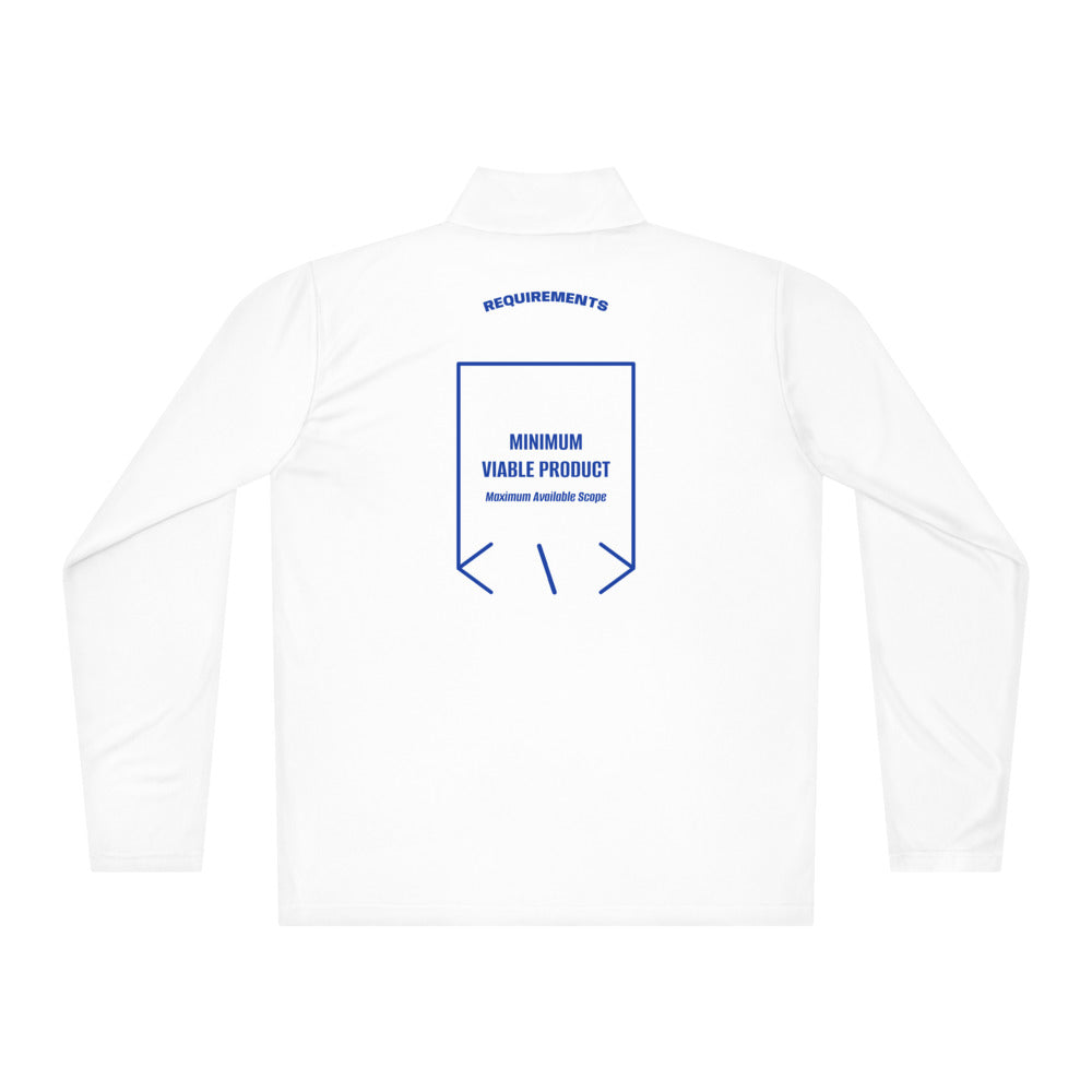 Minimum Viable Product — White True Royal back mockup