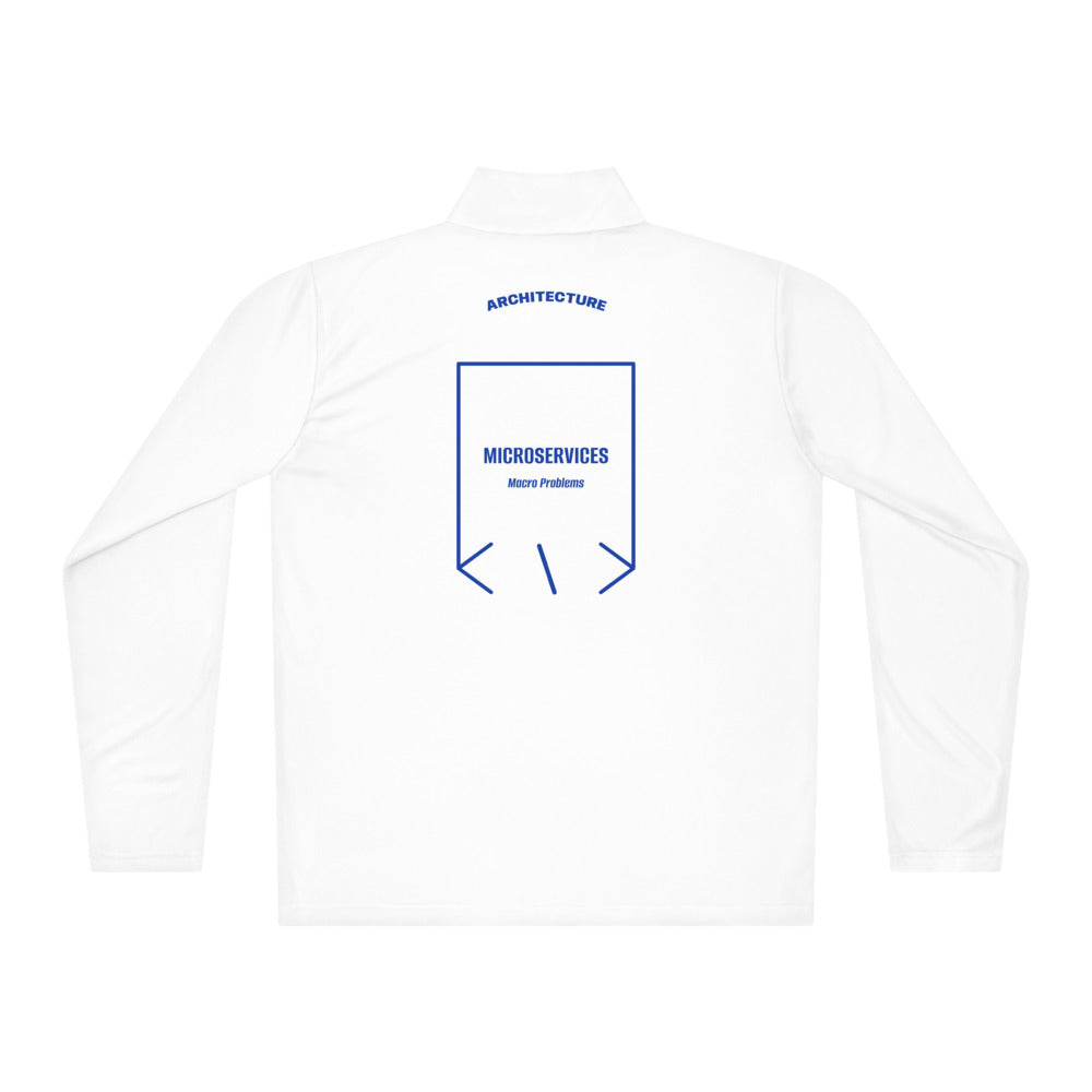 Microservices — White True Royal back mockup