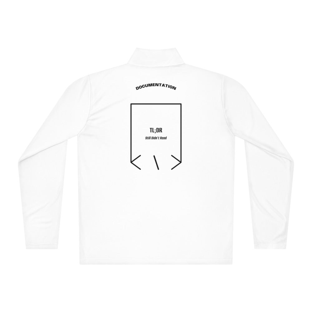 TL;DR — White Black back mockup