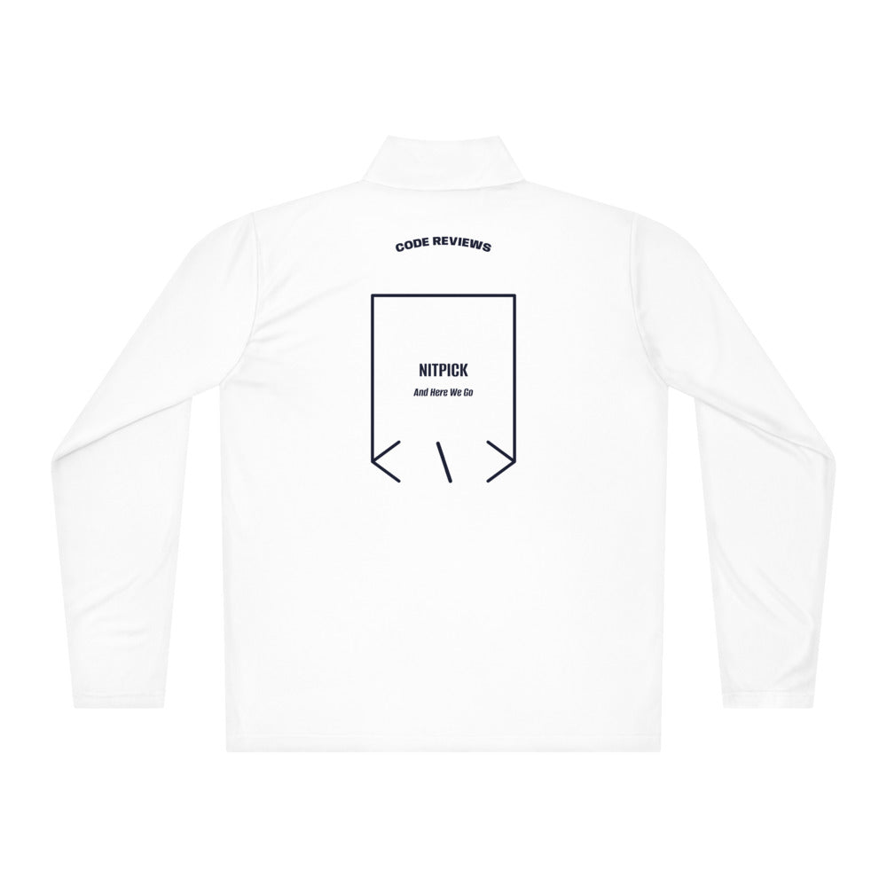Nitpick — White True Navy back mockup