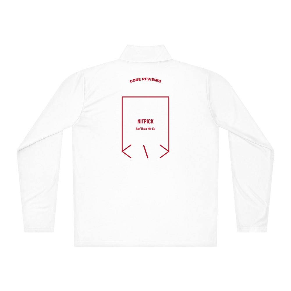 Nitpick — White True Red back mockup
