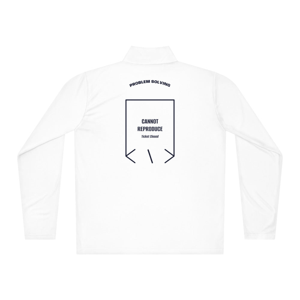 Cannot Reproduce — White True Navy back mockup