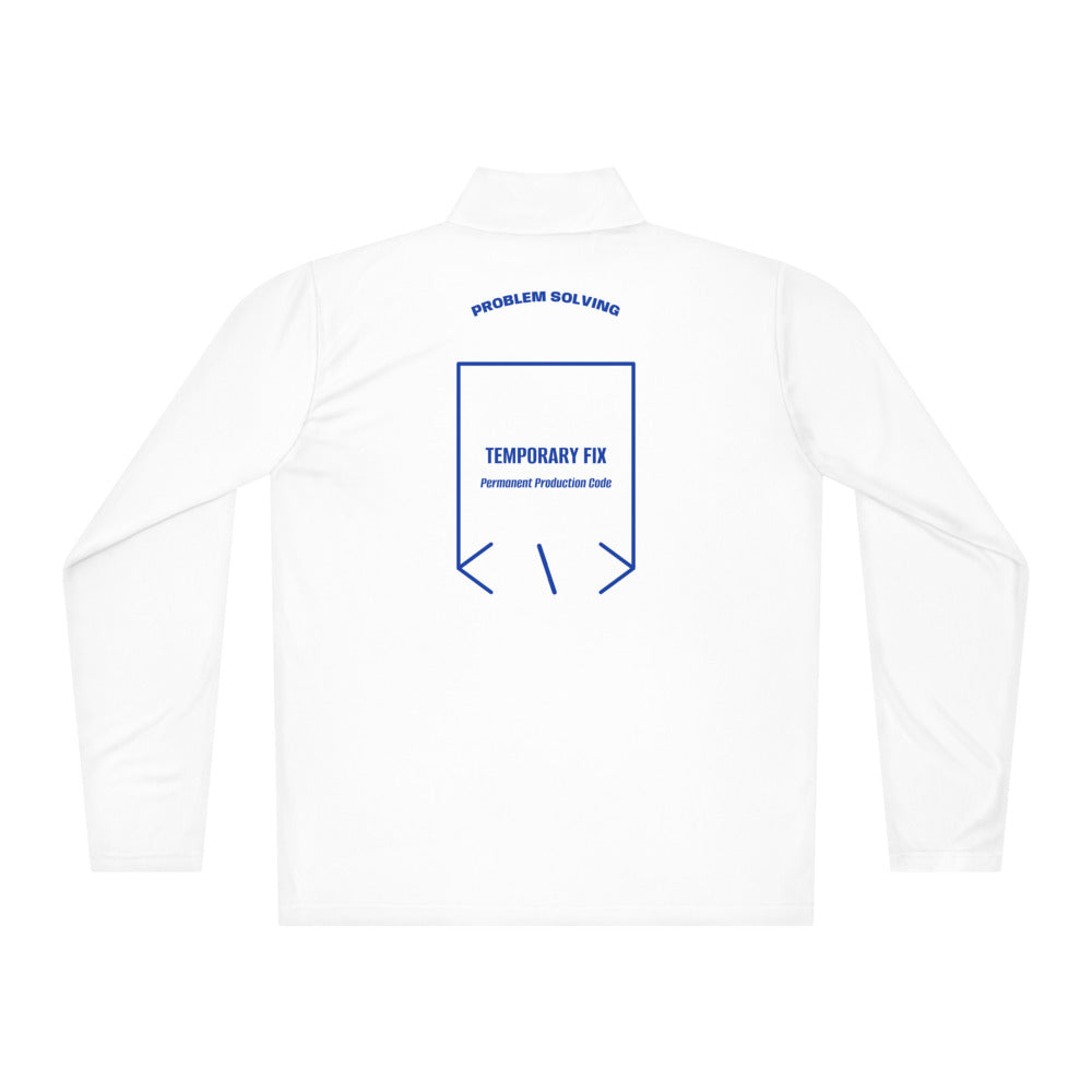Temporary Fix — White True Royal back mockup