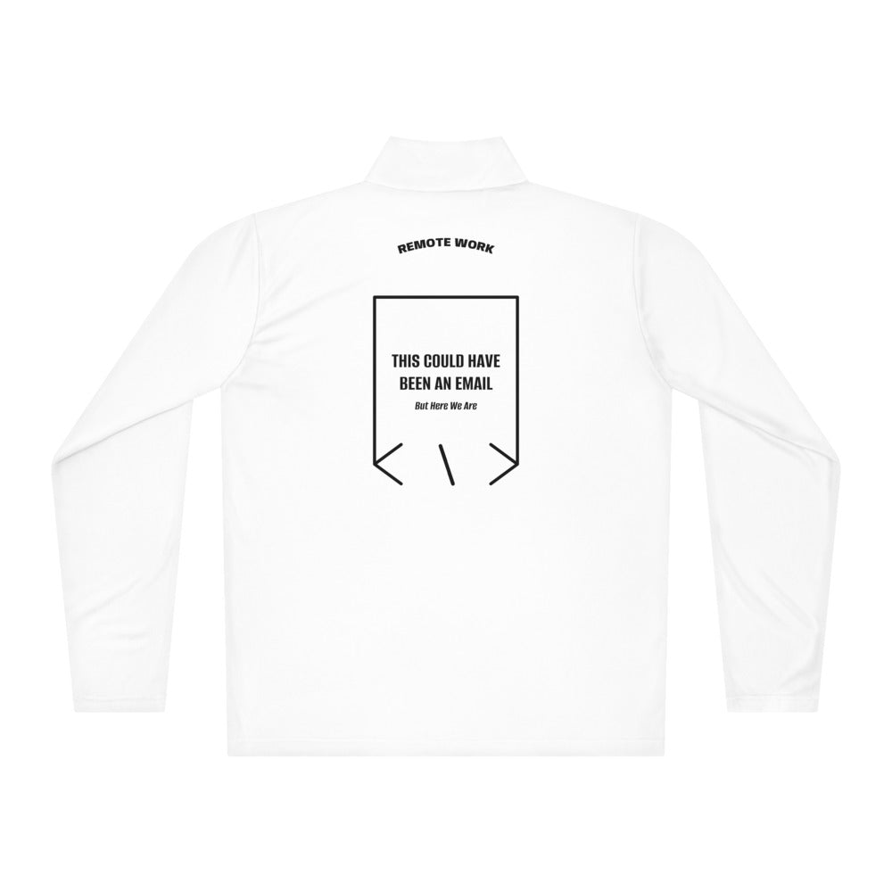This Could Have Been An Email — White Black back mockup